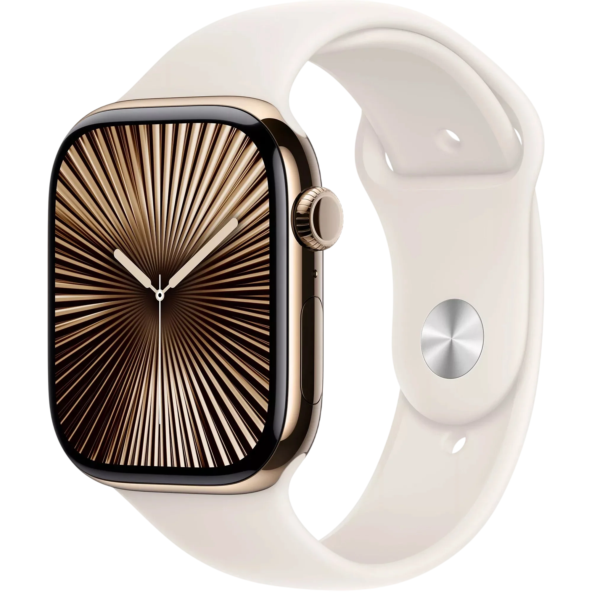 Apple Watch Series 10 titane (Bracelet Silicone)